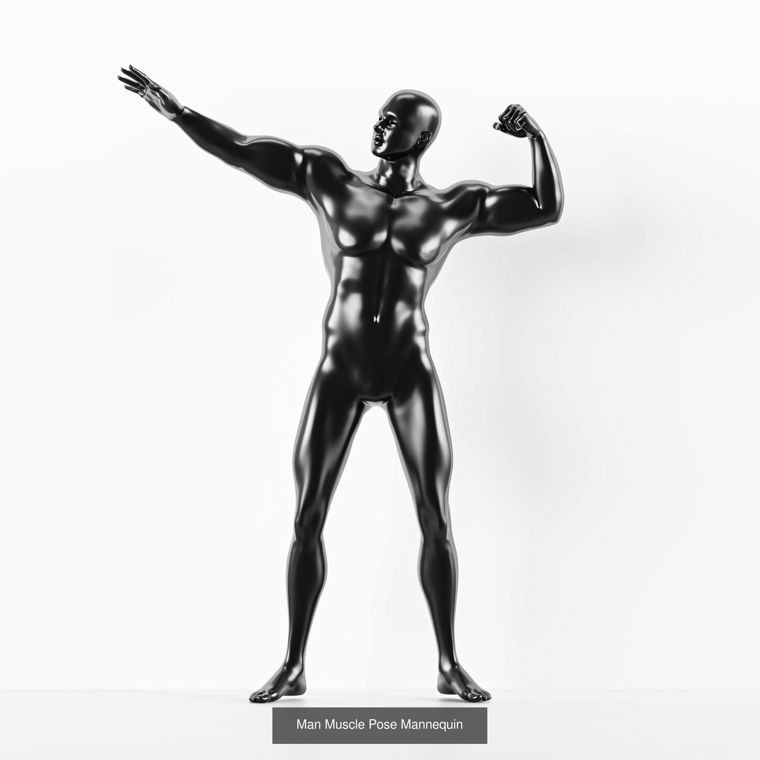 Collection 40 Different SETS of Human Pose Sculpture SET VOL04 _27