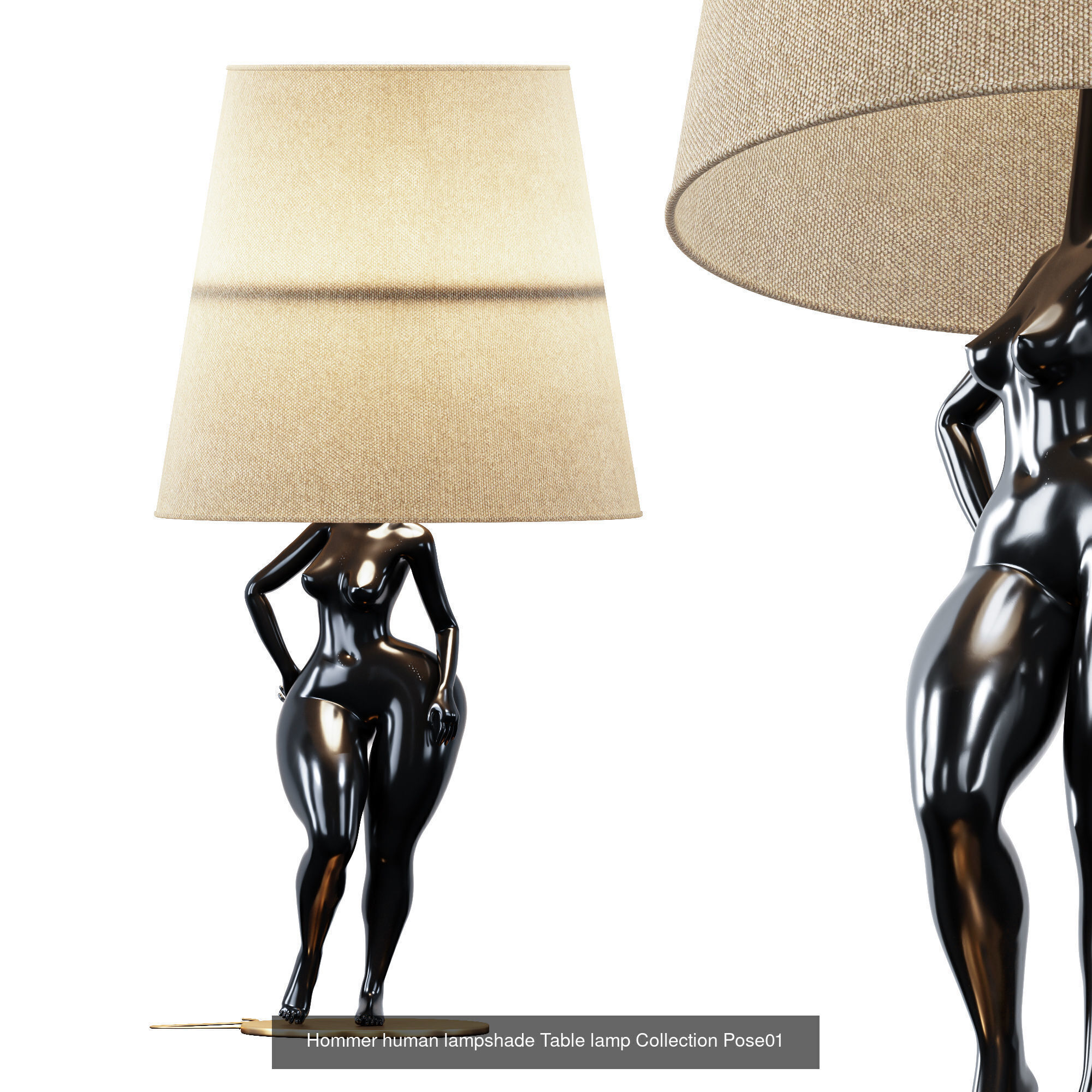 Collection 40 Different SETS of Human Pose Sculpture SET VOL04 _81