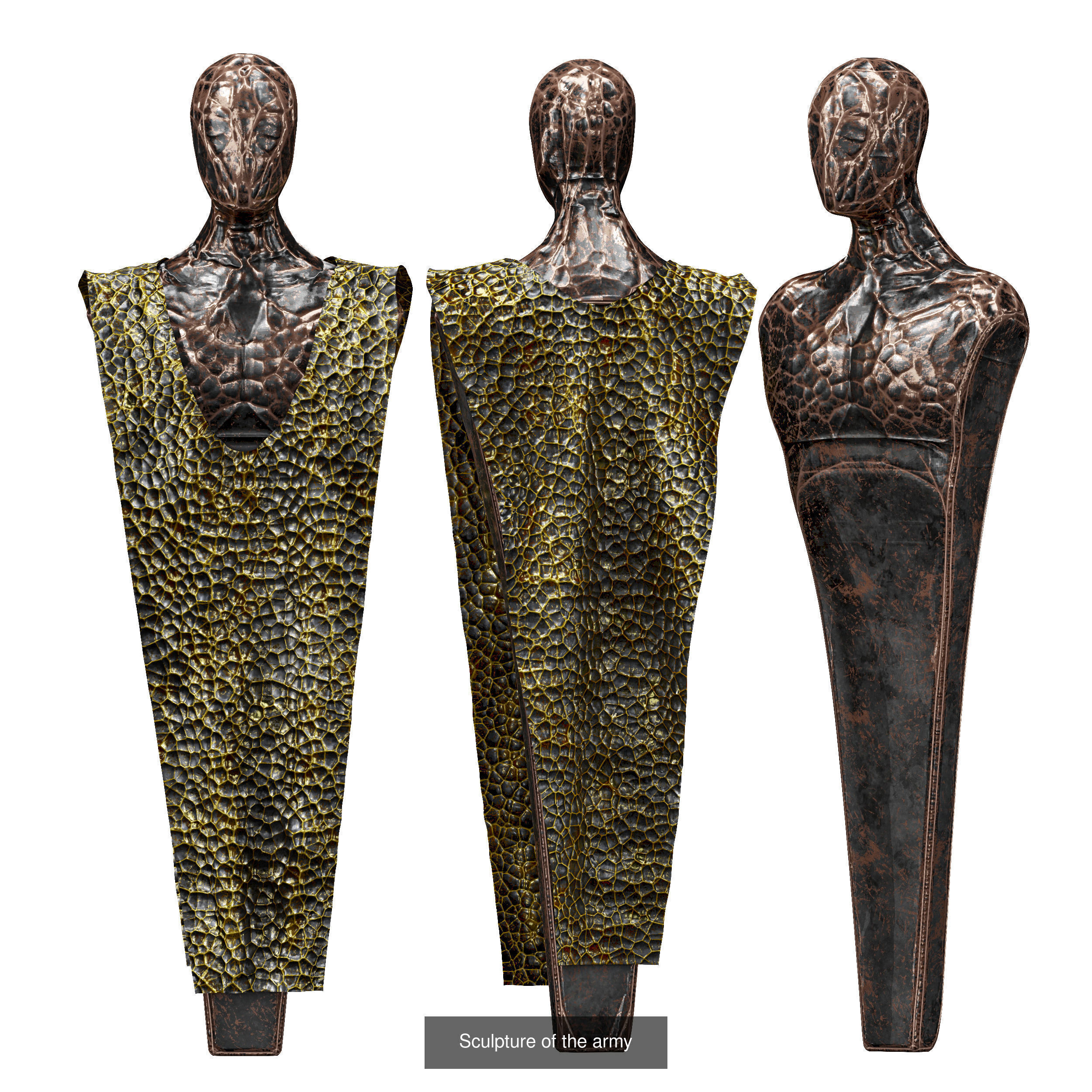 Collection 40 Different SETS of Human Pose Sculpture SET VOL04 _43