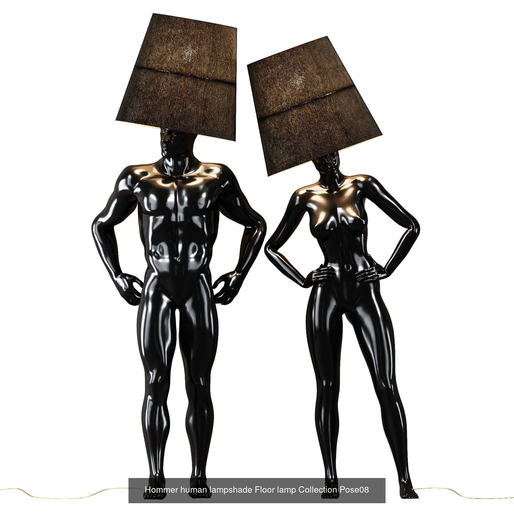 Collection 40 Different SETS of Human Pose Sculpture SET VOL04 _75