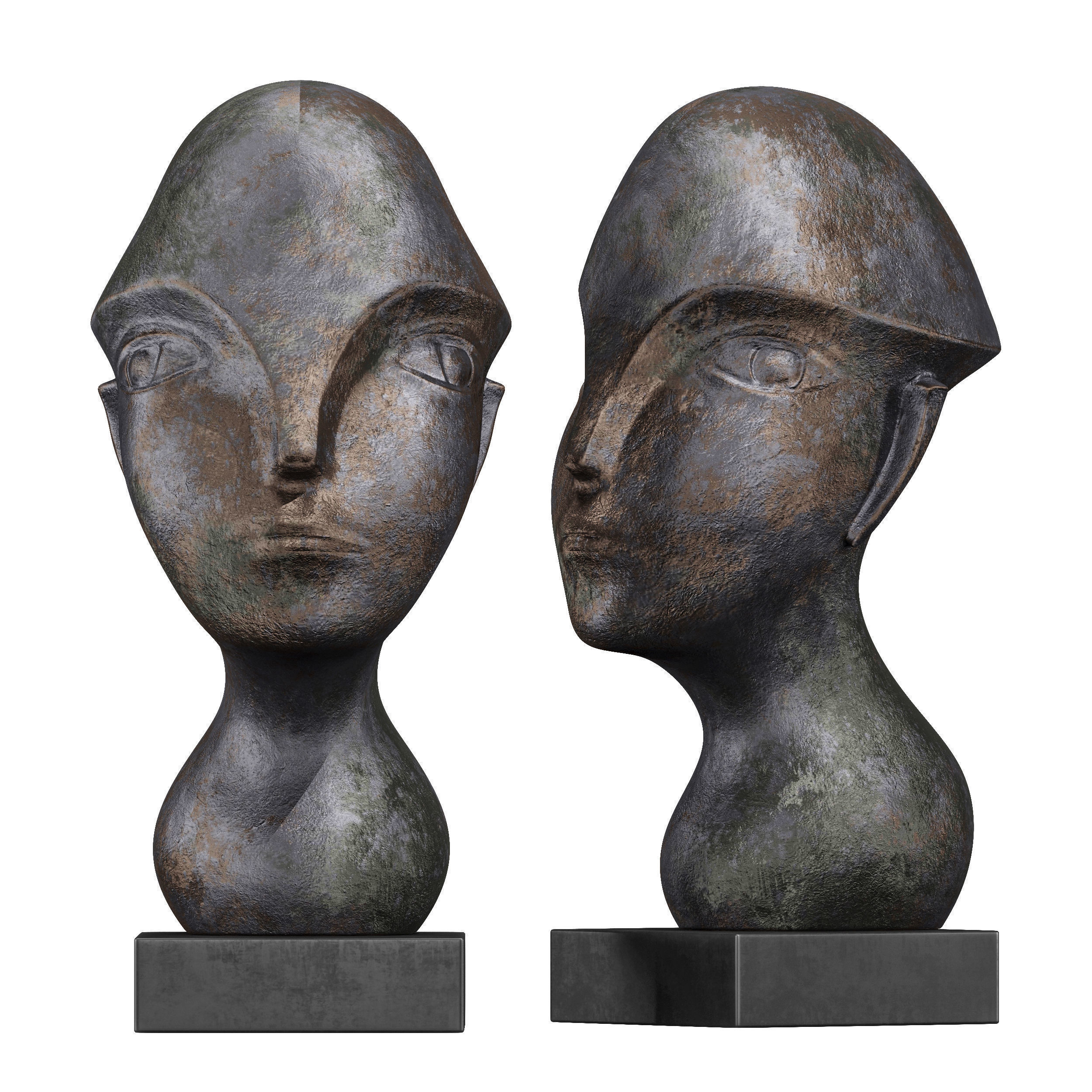 Collection 40 Different SETS of Human Pose Sculpture SET VOL04 _78