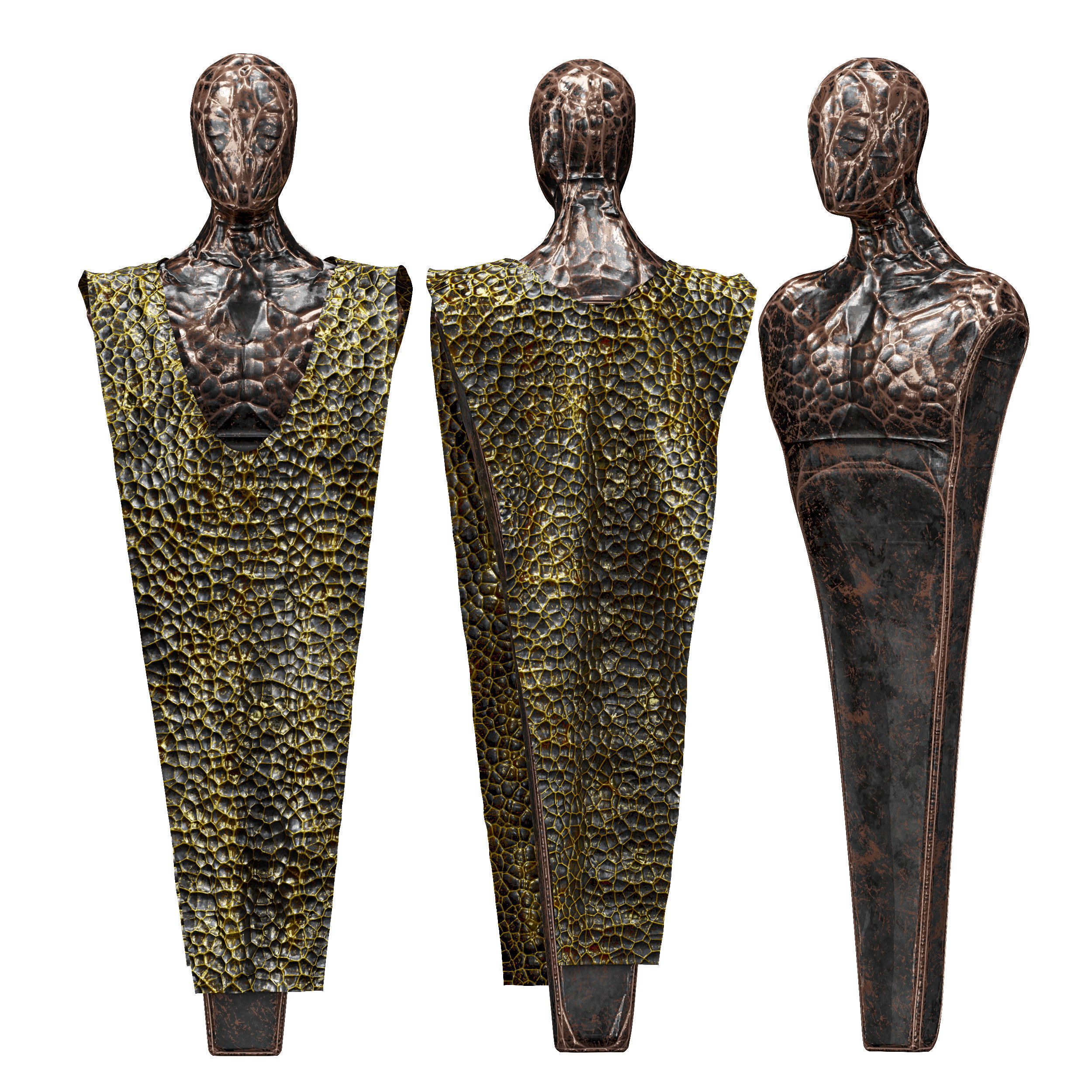 Collection 40 Different SETS of Human Pose Sculpture SET VOL04 _141