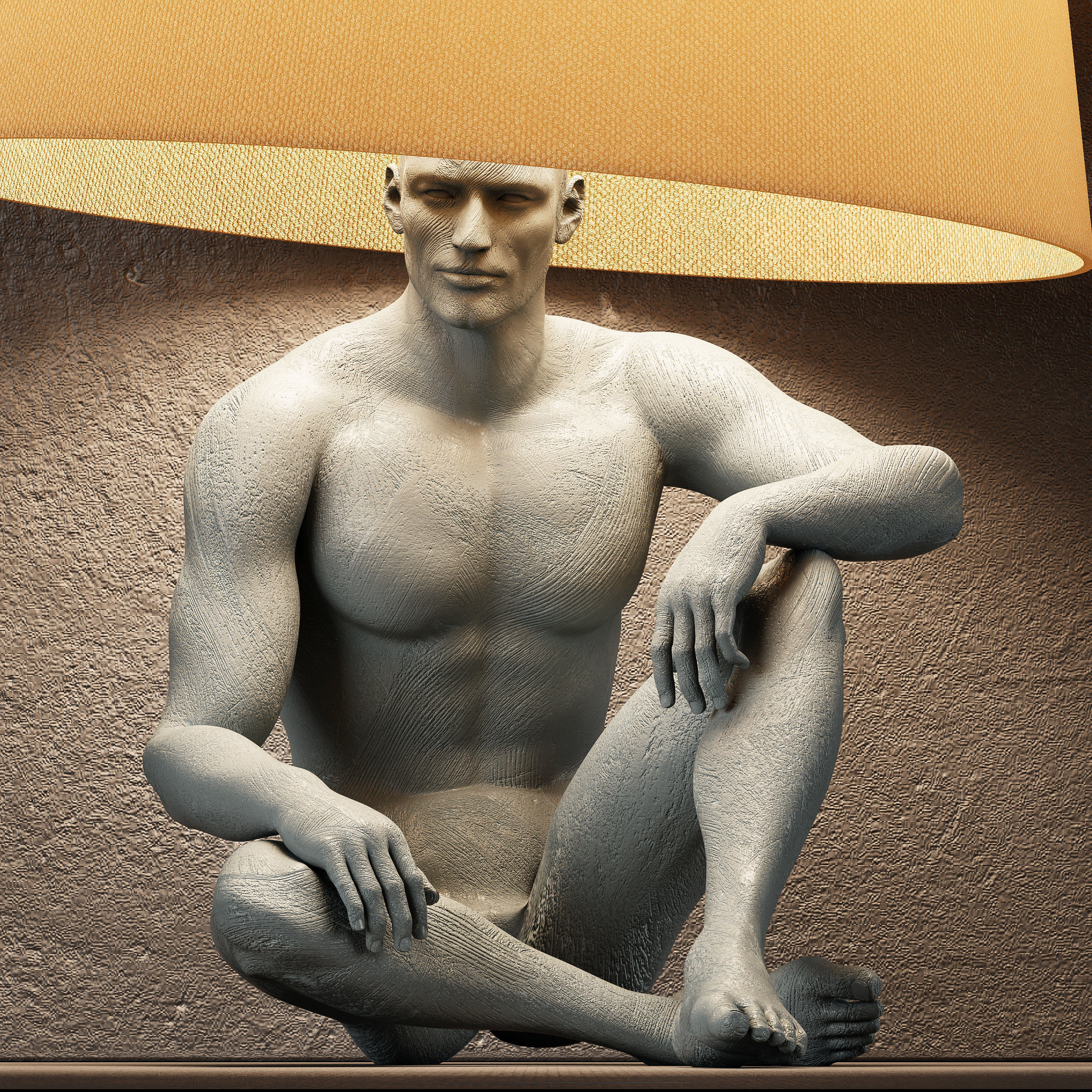 Collection 40 Different SETS of Human Pose Sculpture SET VOL04 _131