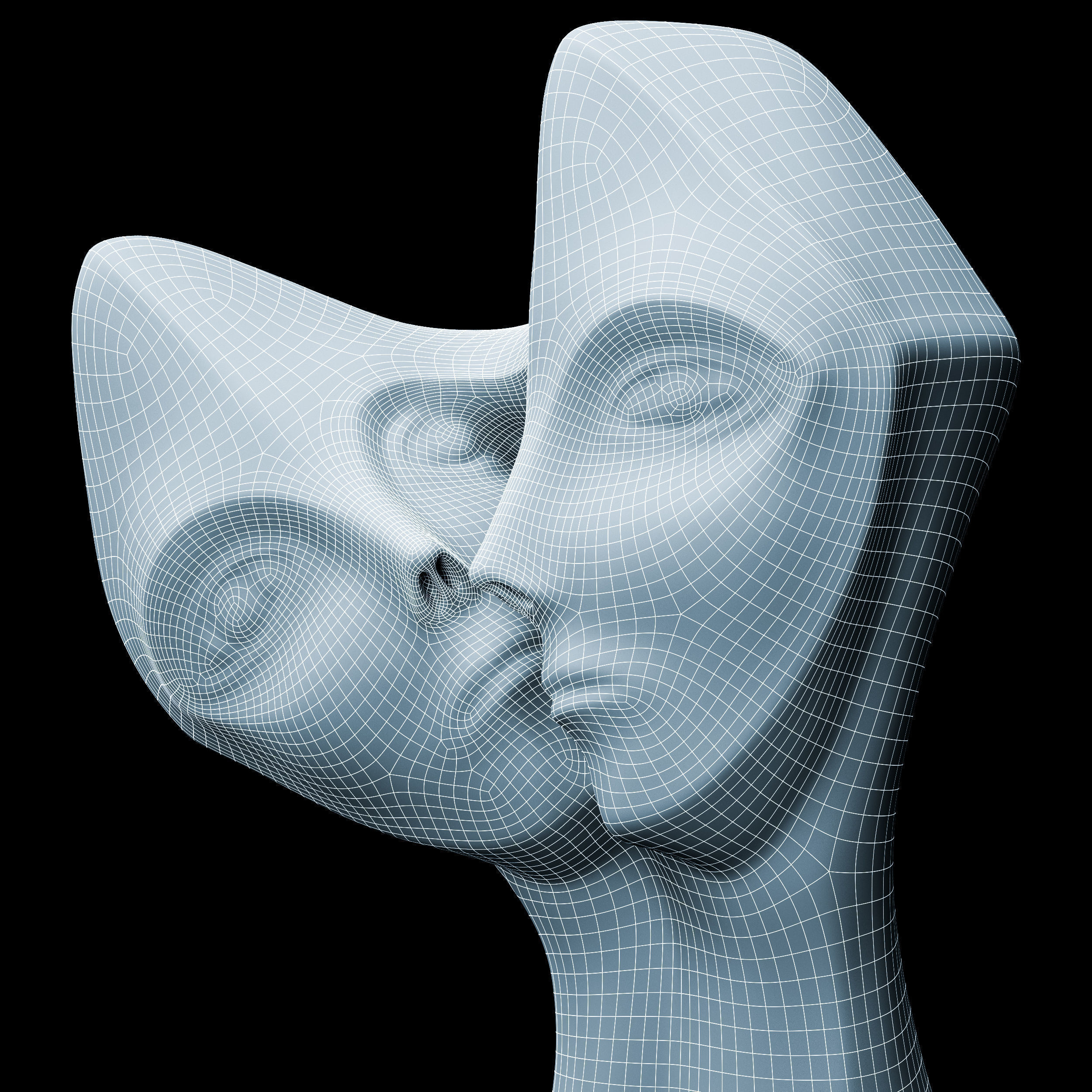 Collection 40 Different SETS of Human Pose Sculpture SET VOL04 _146