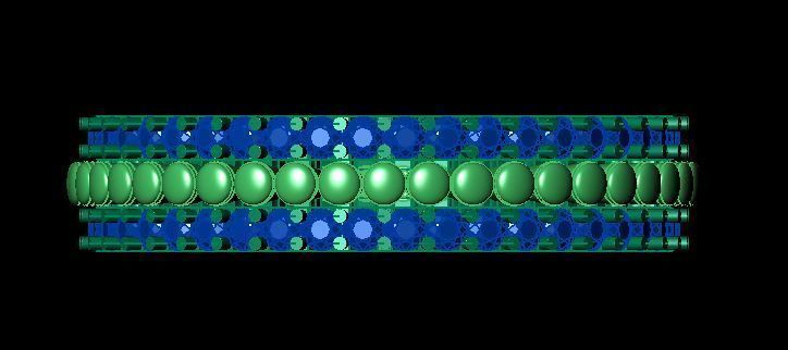 daimond band ring 3D print model_8