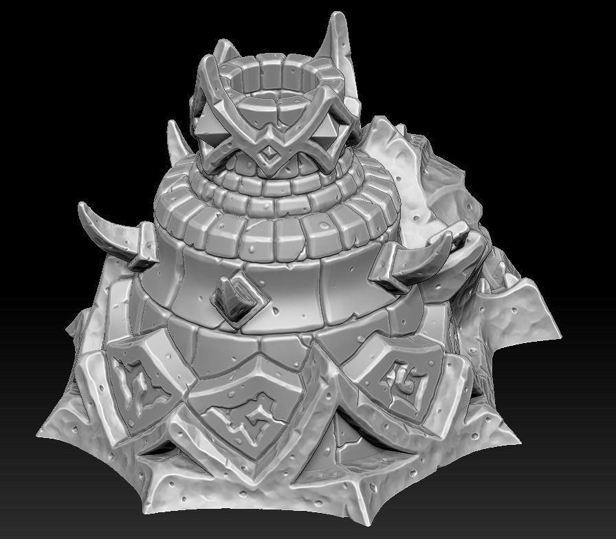 Undead forge and furnace 3d print 3D print model_3