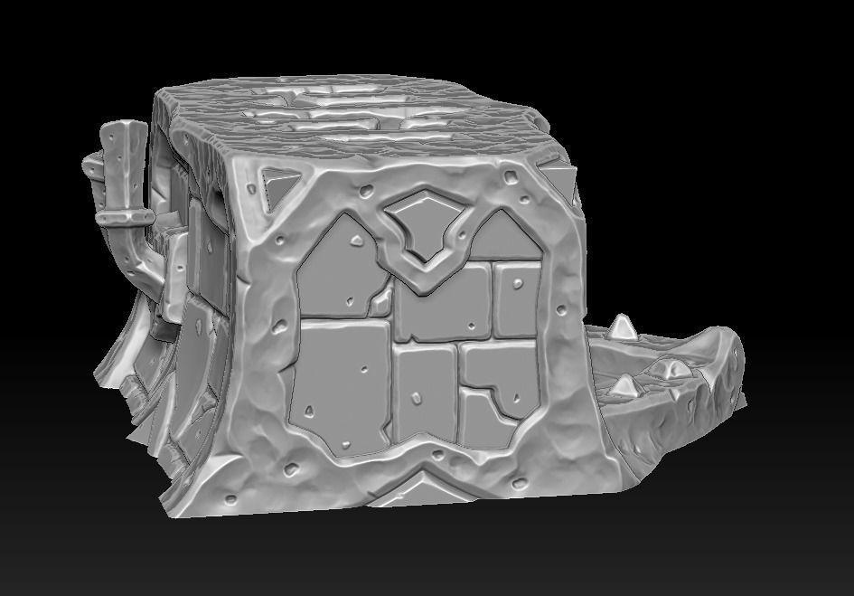 Undead forge and furnace 3d print 3D print model_7