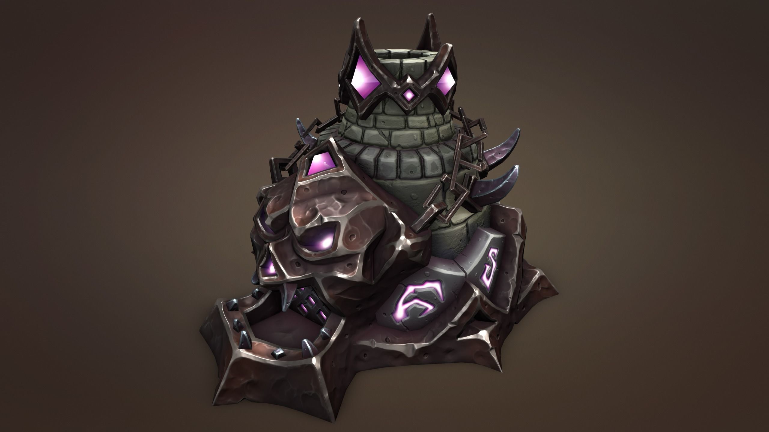 Undead forge and furnace 3d print 3D print model_14