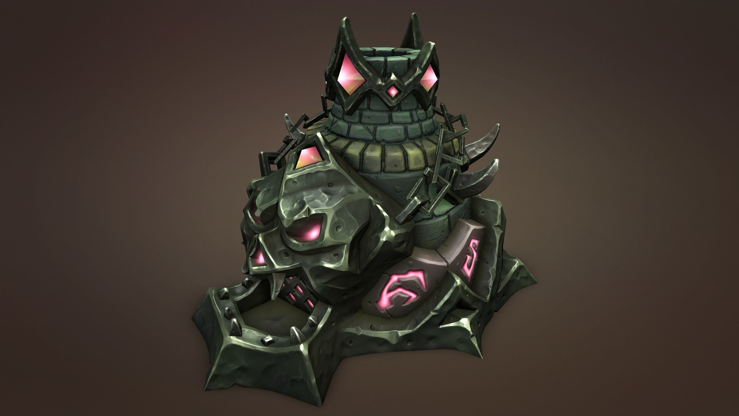 Undead forge and furnace 3d print 3D print model_16