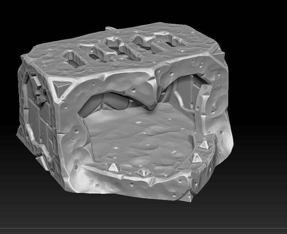 Undead forge and furnace 3d print 3D print model_5