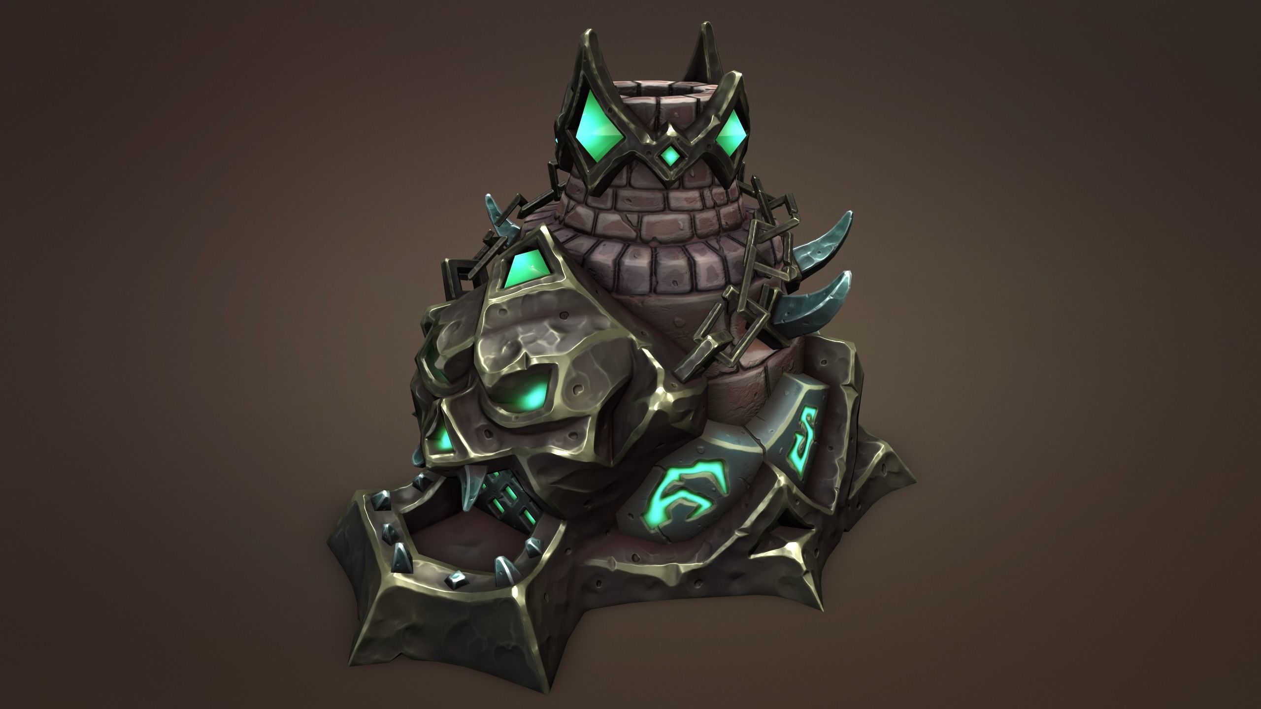 Undead forge and furnace 3d print 3D print model_13