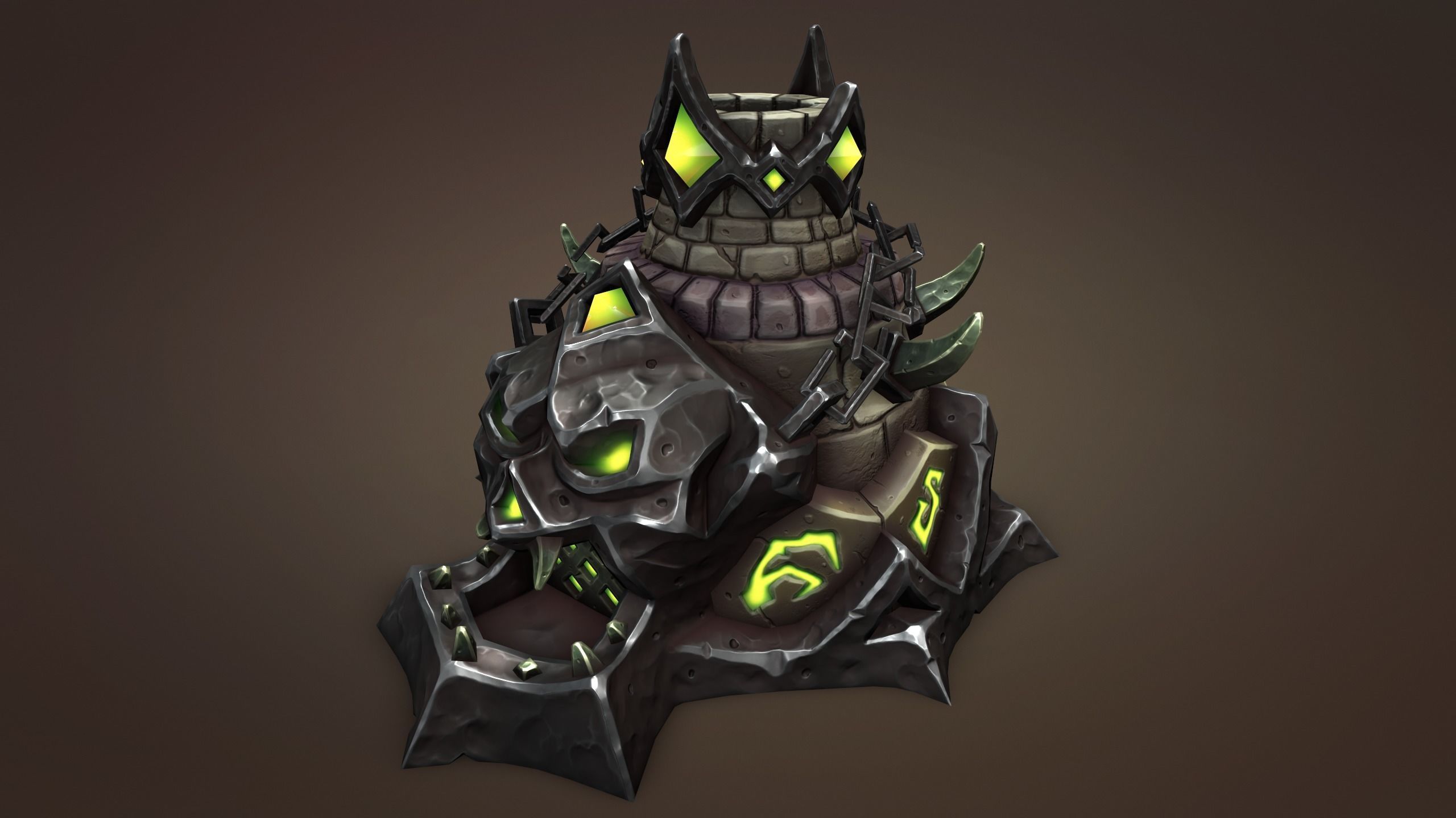 Undead forge and furnace 3d print 3D print model_10