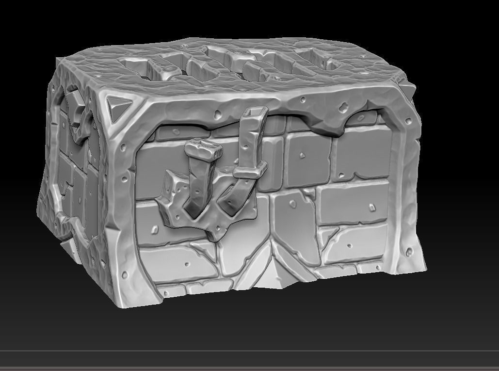 Undead forge and furnace 3d print 3D print model_8