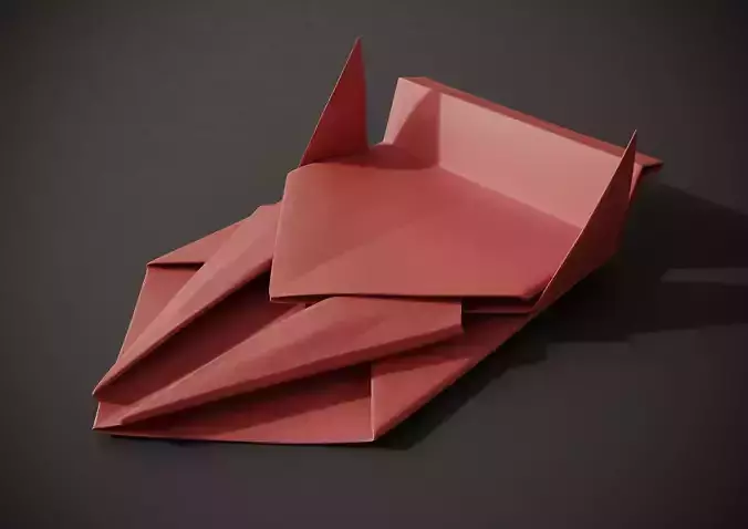 Origami Bolide-Paper car