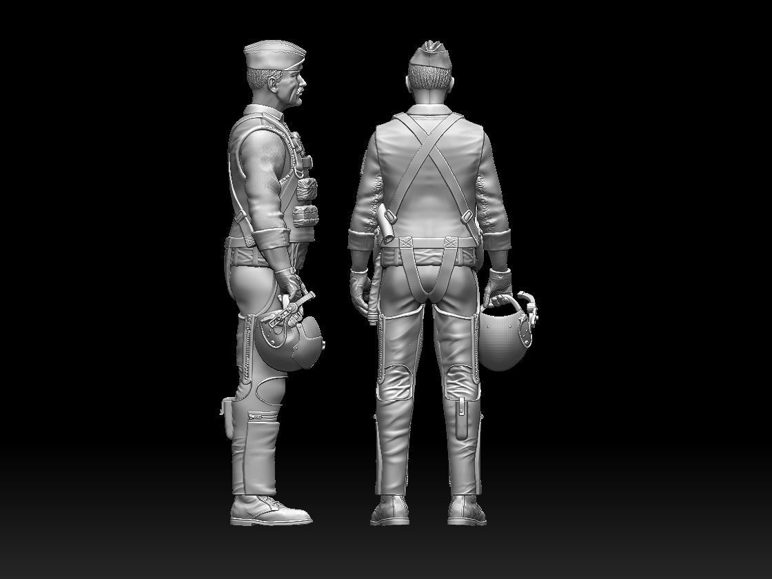 Robin Olds general officer in the United States Air Force 3D print model_6
