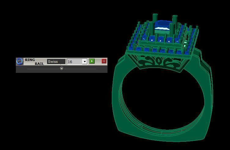 princess ring 3D print model_9