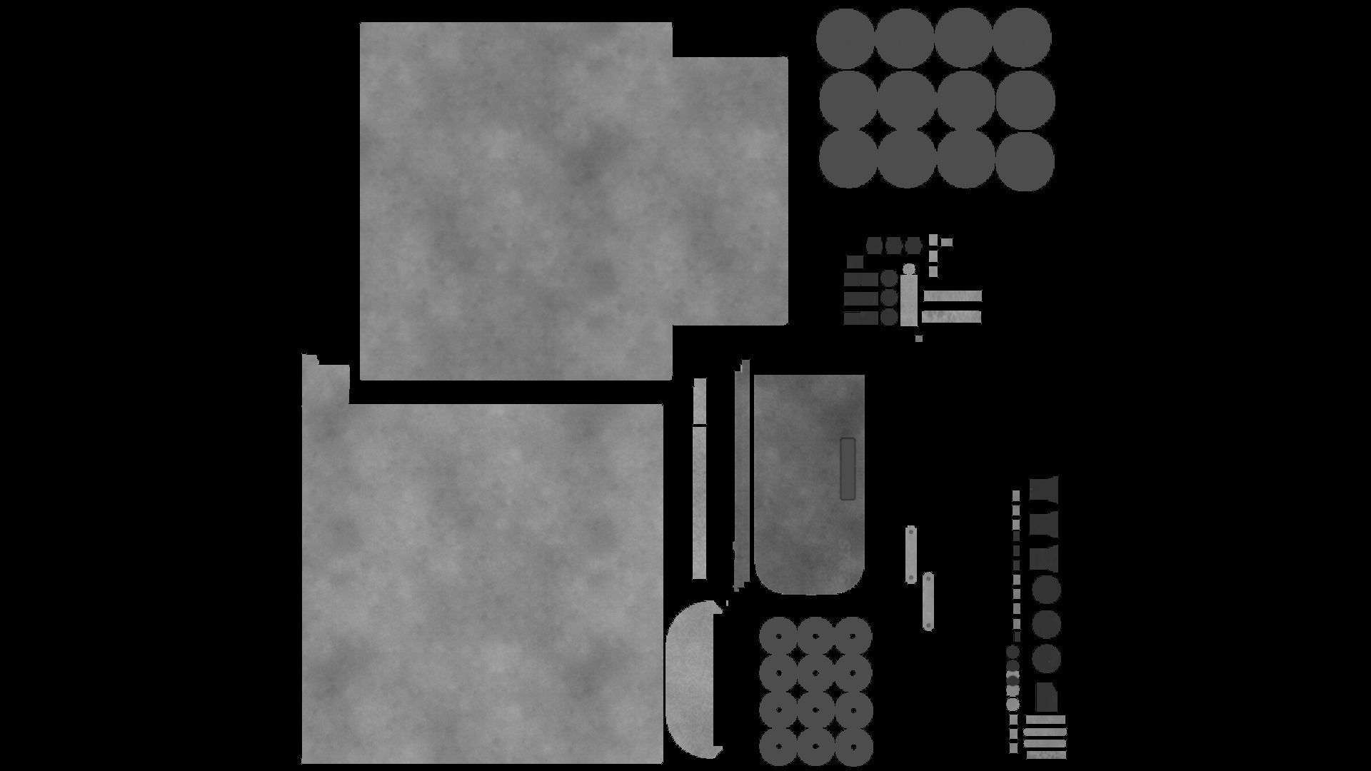 Safe Box Low-poly 3D model_13