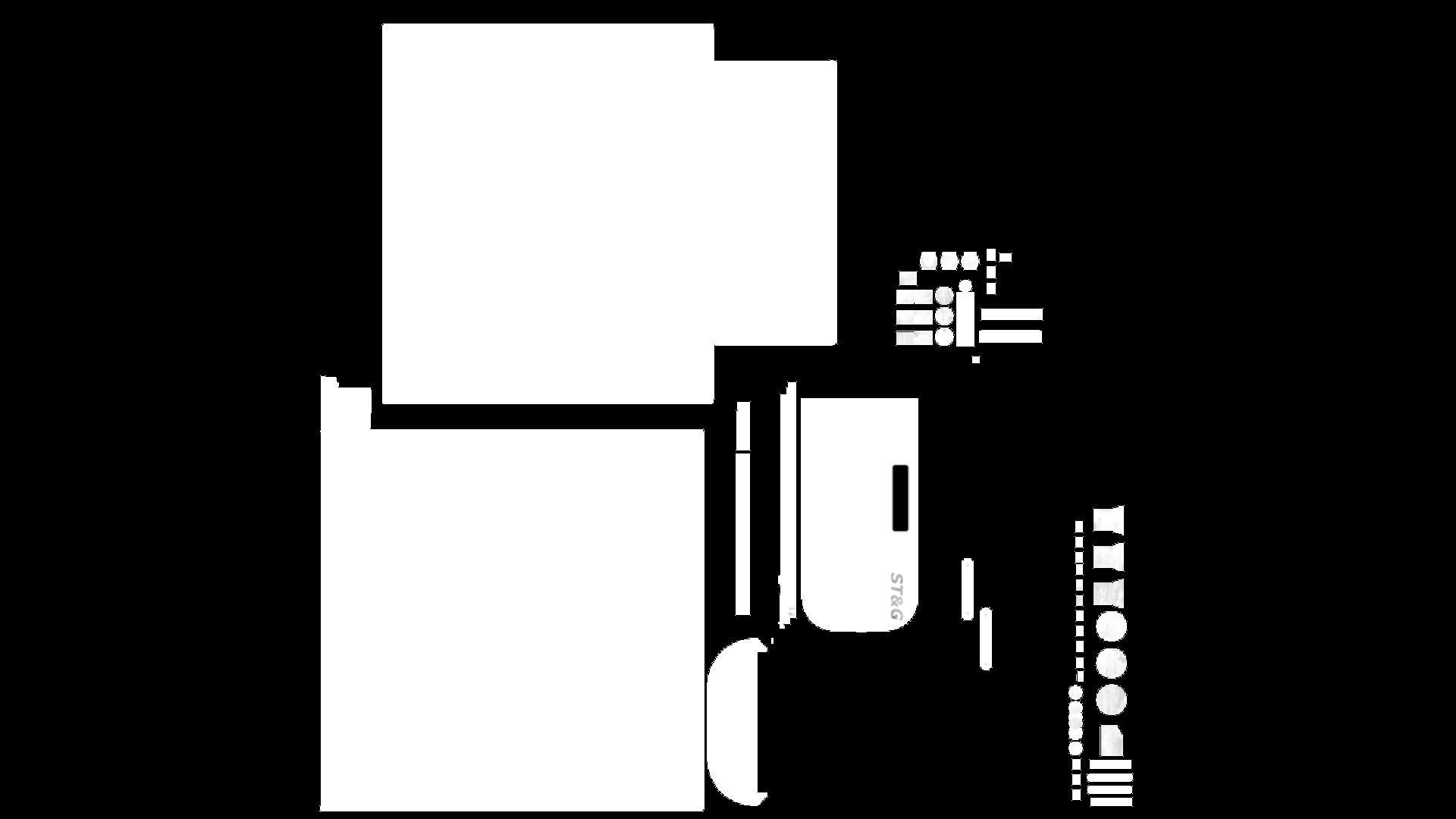 Safe Box Low-poly 3D model_11