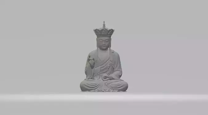 Ksitigarbha Bodhisattva Buddha Statue 
