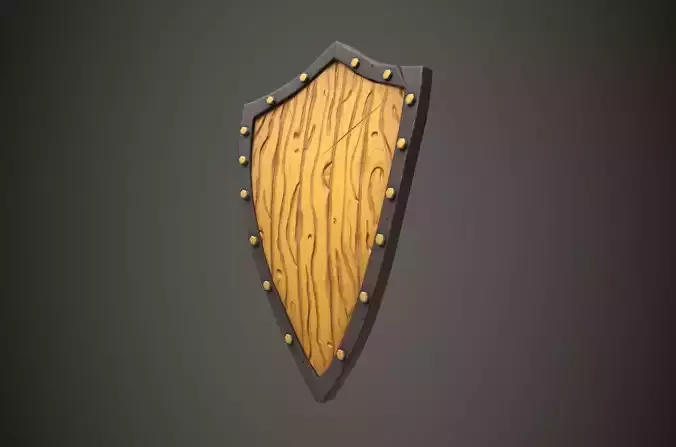 Wooden shield