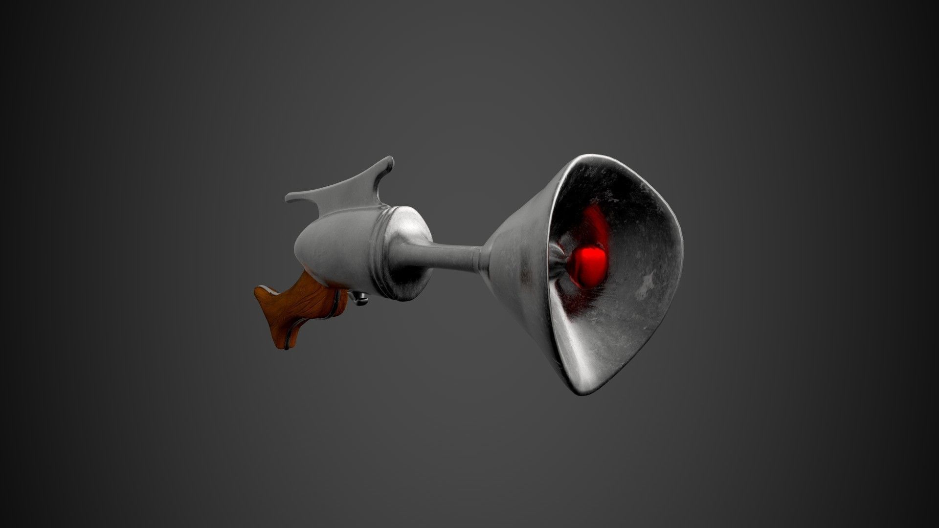 Cartoon Gun Low-poly 3D model Low-poly 3D model_2