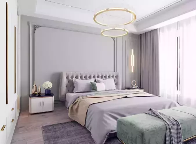 American Home bedroom villa decoration