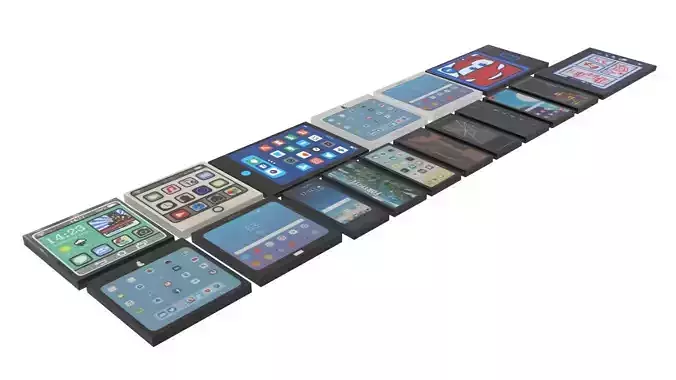 Tablet Lego Tiles Set