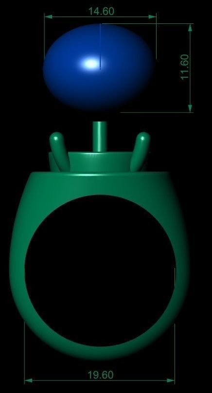 12 rings 3D print model_20