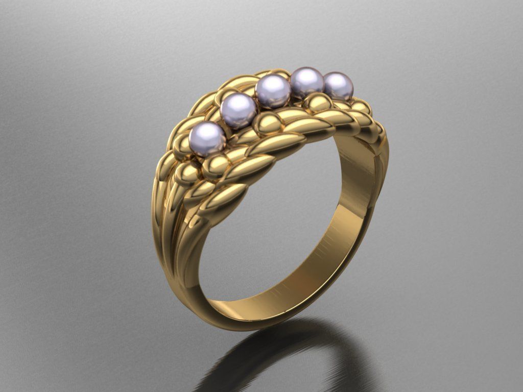 12 rings 3D print model_18