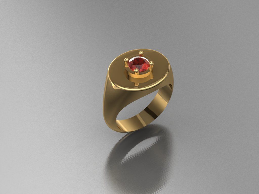 12 rings 3D print model_12