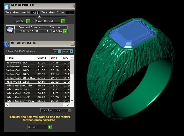 12 rings 3D print model_28