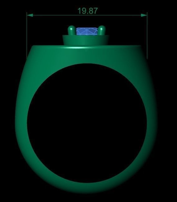 12 rings 3D print model_11