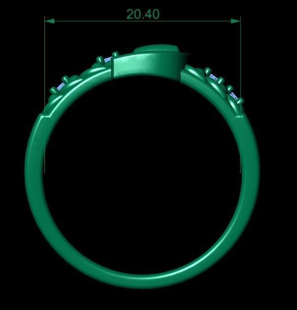12 rings 3D print model_23