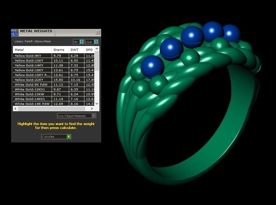 12 rings 3D print model_19