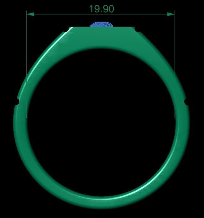 12 rings 3D print model_14