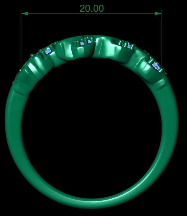 12 rings 3D print model_29