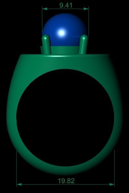 12 rings 3D print model_32