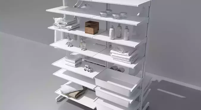 Bathroom accessories 3D model