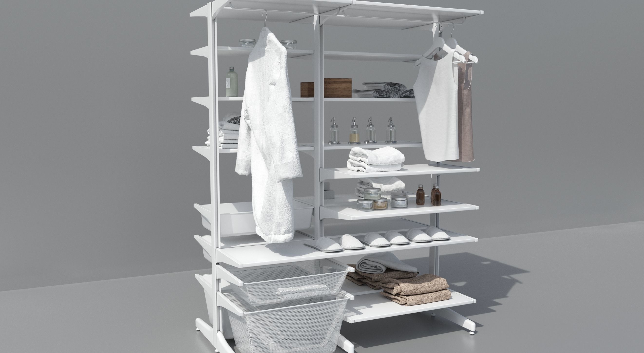 Bathroom accessories 3D model_3