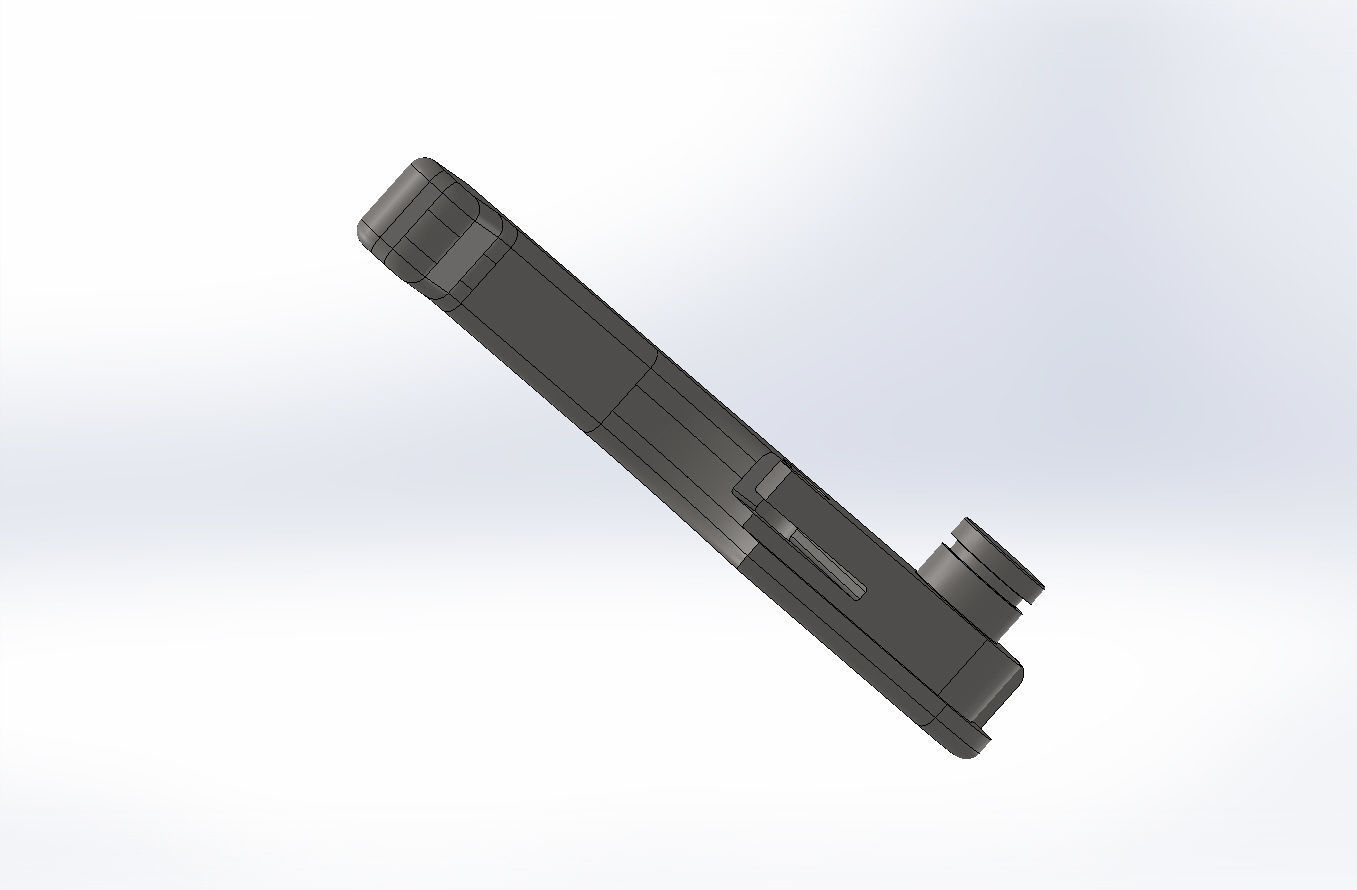 192823533 Transporter t4 hood handle 3D print model_3