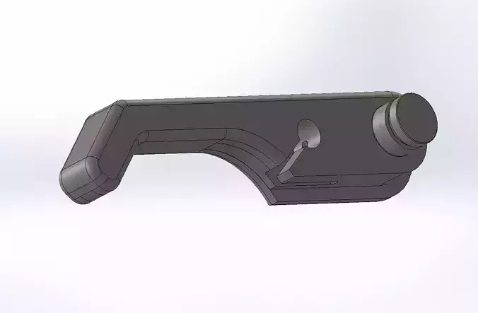 192823533 Transporter t4 hood handle 3D print model