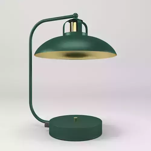 Table lamp - Desk lamp - Green desk lamp - Light