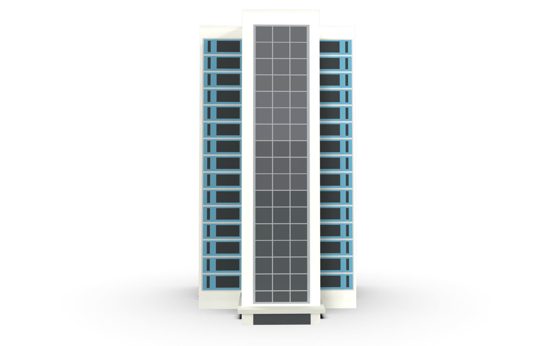 Building  Low-poly 3D model_10