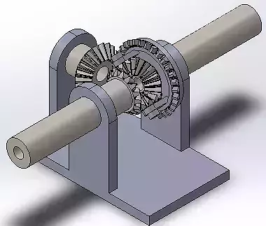 Differential of a Car 3D model