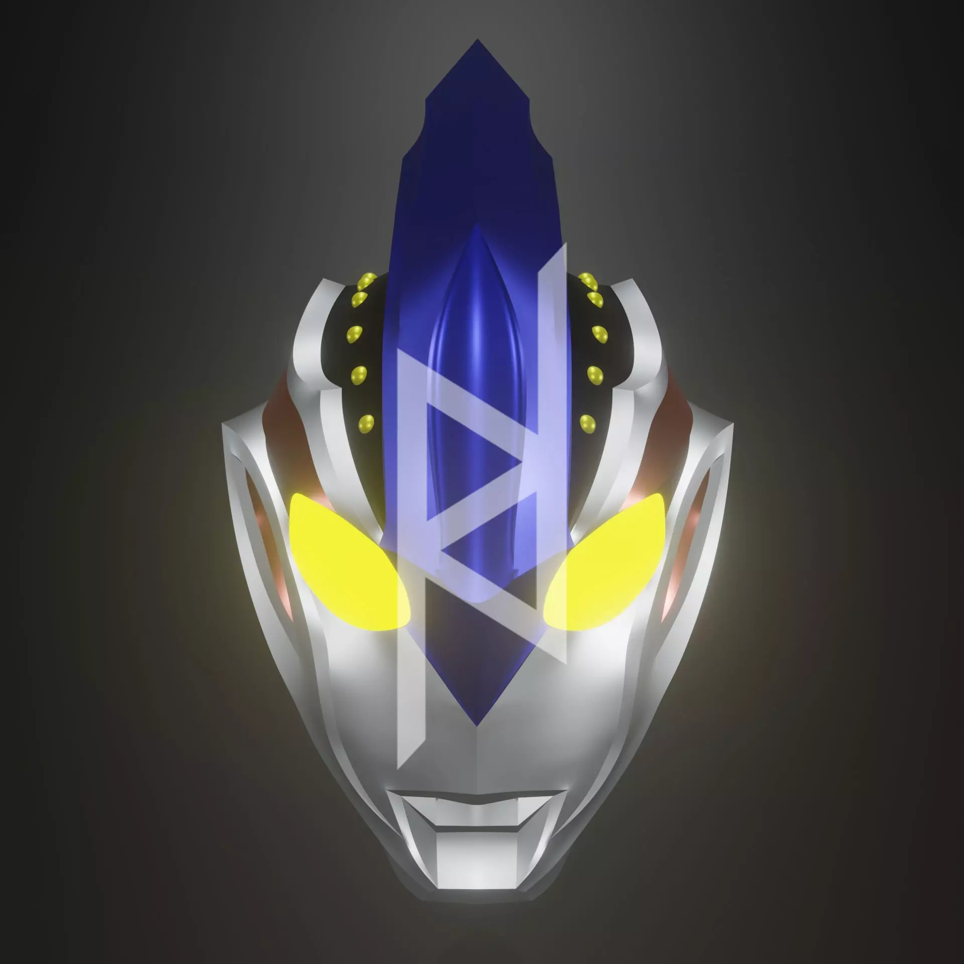 Ultraman Ginga Victory Helmet 3D print model_0