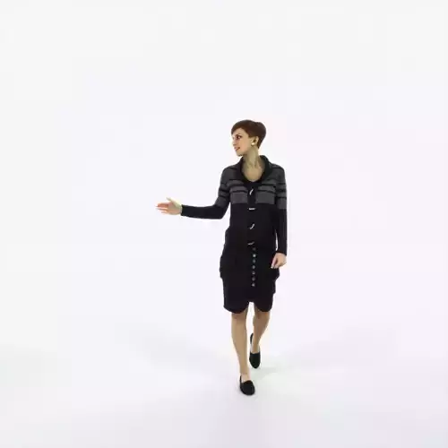 Luna 16B Couple walking Casual Woman