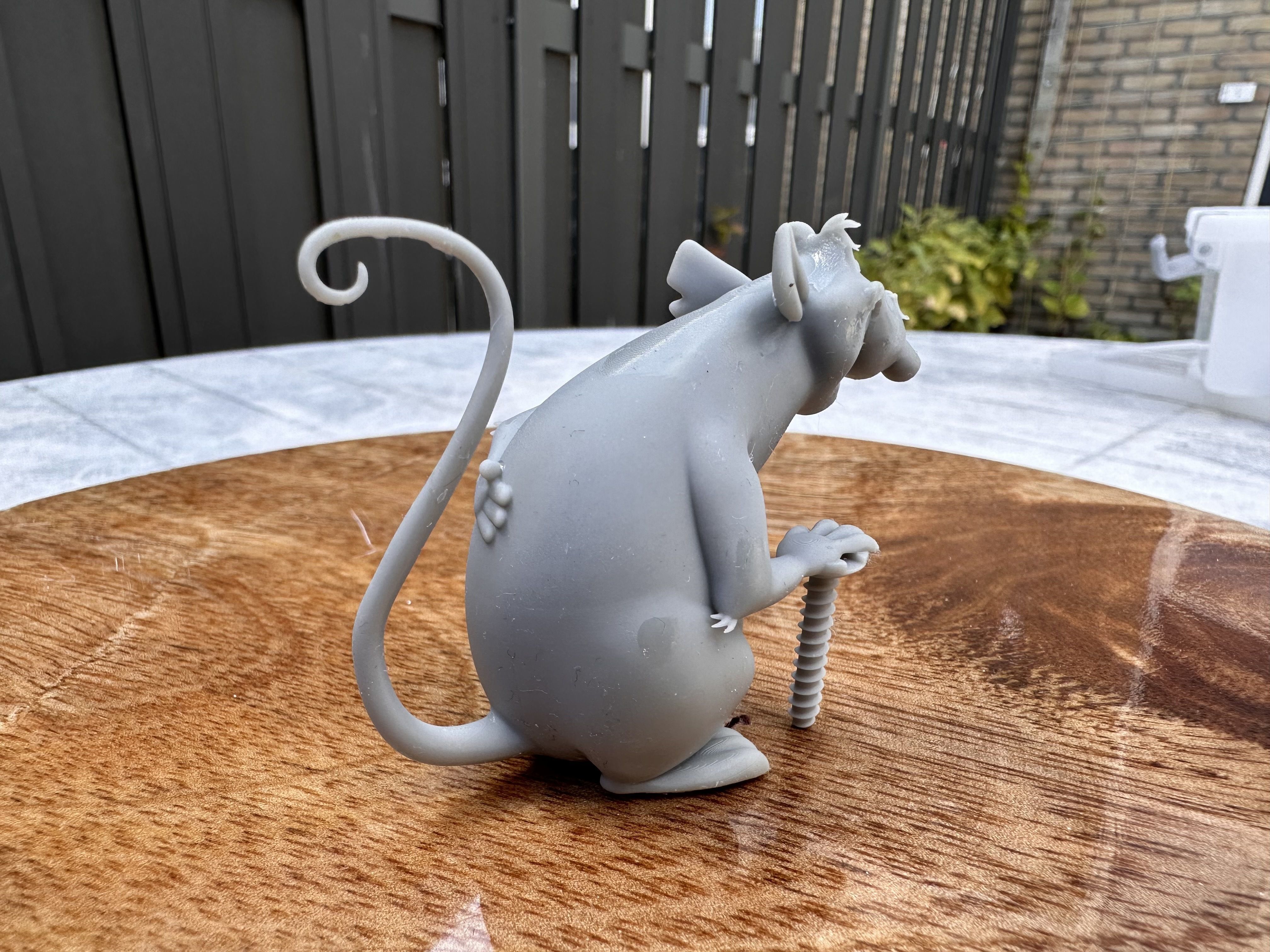 Rat 3D print model 3D print model_3