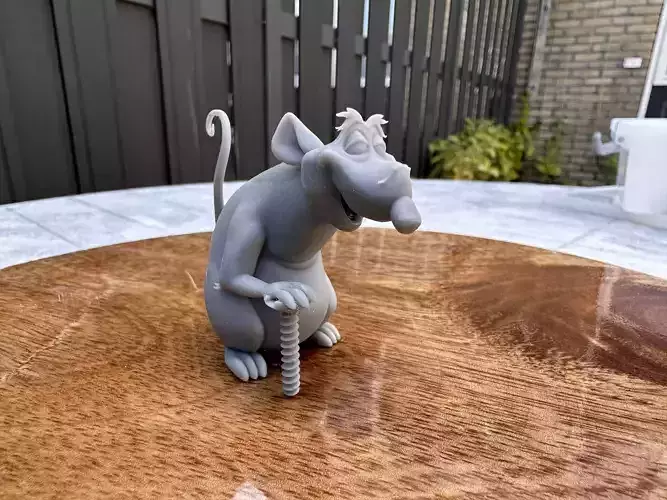 Rat 3D print model 3D print model