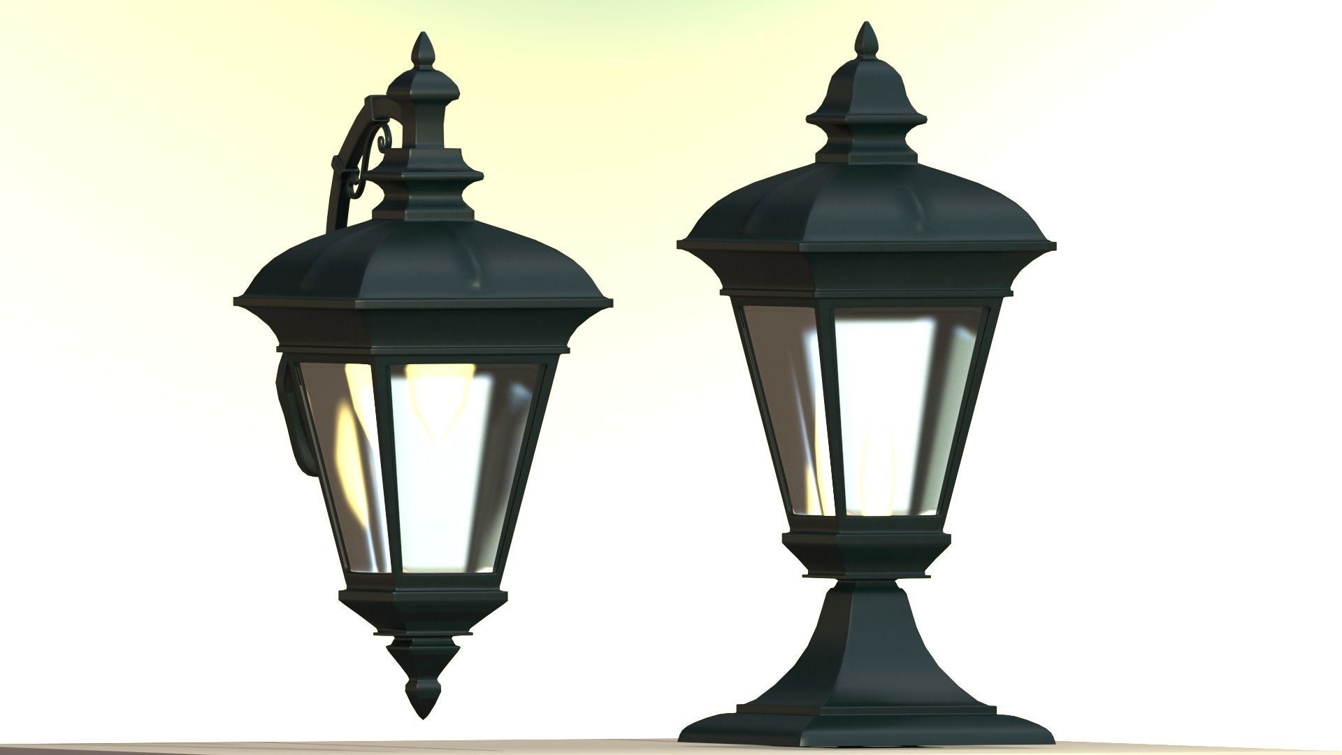 WallLight 3D model_3