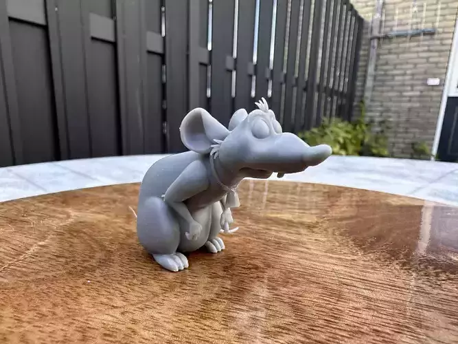 Rat 3D print model